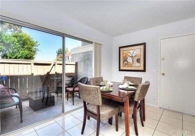 Dining room opens to the outdoor patio.