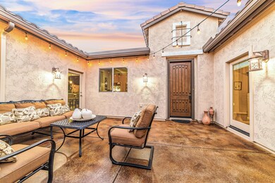 Custom Courtyard Concrete Coating
