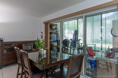 Dining Room with view of screened patio