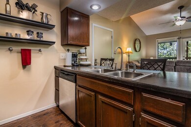 Dark Wood Cabinets