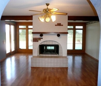 2-Way Fireplace in Greatroom