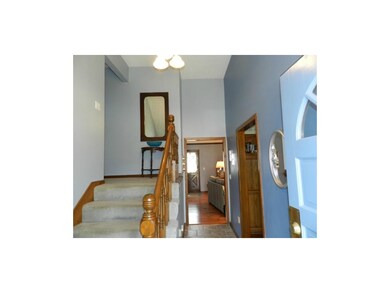 Open entry with tile
