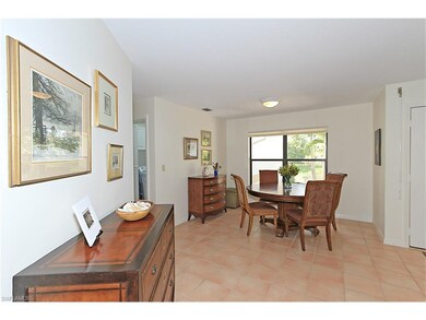 Spacious dining room with bay views!