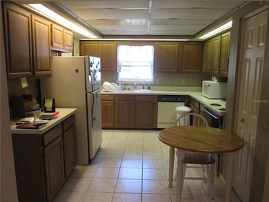 Kitchen with ample counter space and pantry
