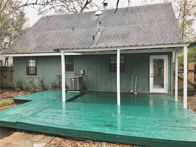 Back patio