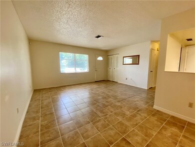 Tile flooring is throughout except kitchen.