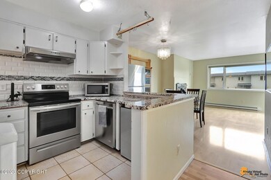 Bright and Sunny Kitchen and Living