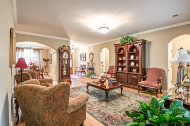 Formal Living Room ~ Hardwood Floors ~ Smooth Ceil
