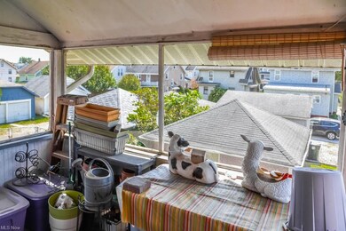 Back screened-in porch.