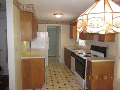 Kitchen. Large eat in kitchen with oak cabinets wi