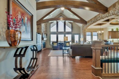 This is an open concept home with a split bedroom 