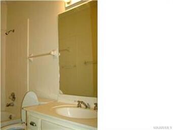 Private bath for downstairs bedroom