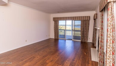 Living room water view