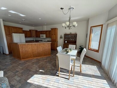 Dining area w/patio door