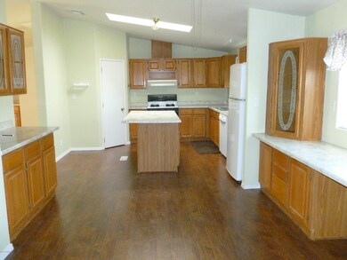 View from Dining room to kitchen