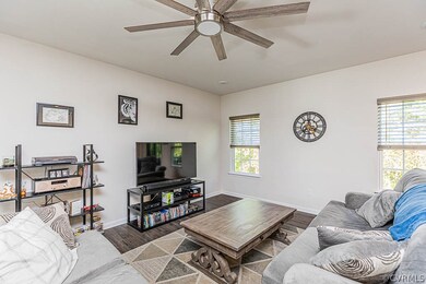 CEILING FAN, OPEN TO KITCHEN, DINING AREA
