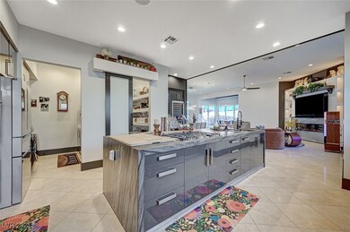 This designer Kitchen has it all! Beautiful custom
