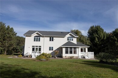 Back of the home.