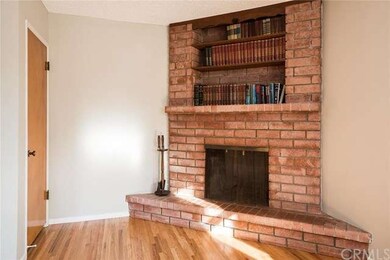 Handsome used brick fireplace