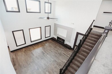 Sample picture of Great room of home being built.