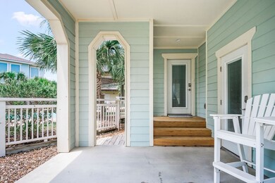 Front patio and entrance