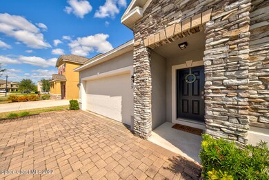 front entry & garage