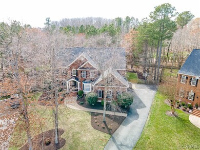 Aerial view front of home