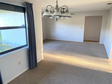 Informal dining area.