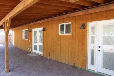 Covered patio