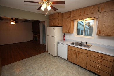 Kitchen into hearth room