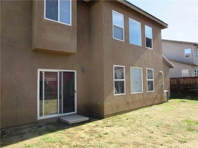 Back of home and yard