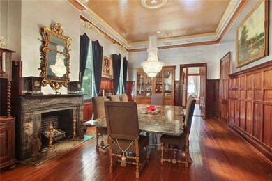 Dining room with Butler's pantry.