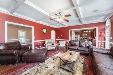 Great Room opens to the Large kitchen.  Great open floor plan!