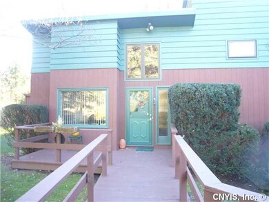 Exterior Front. Front deck and walkway from drivew