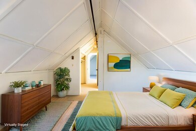 Virtually Staged Primary Bedroom
