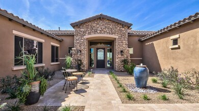 Front Courtyard with Front Door