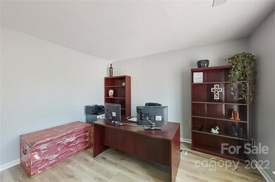 on the right is office/sitting room