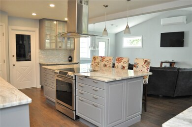 Kitchen open to Family Room