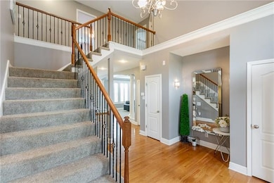 wide stairs makes it easy to move furniture up and
