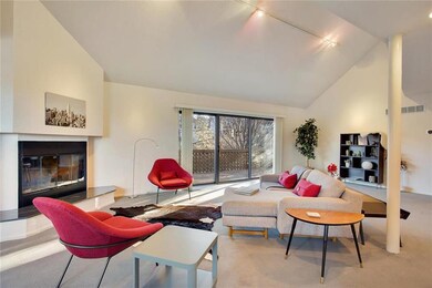 Great Room ~ gas fireplace, large glass slider to 