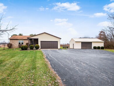 Huge blacktop driveway/parking