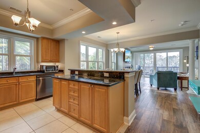 Large kitchen with updated appliances