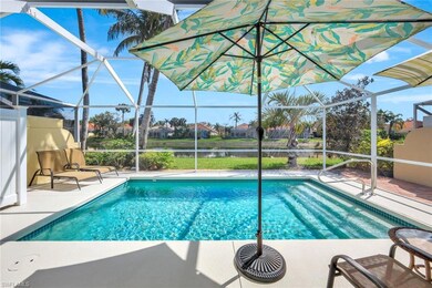 Pool featuring a patio area, a lanai, and a water 