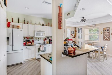 First steps looking into kitchen,