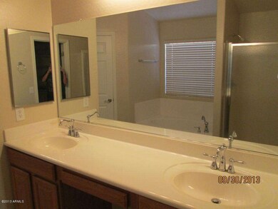 Master bath vanity