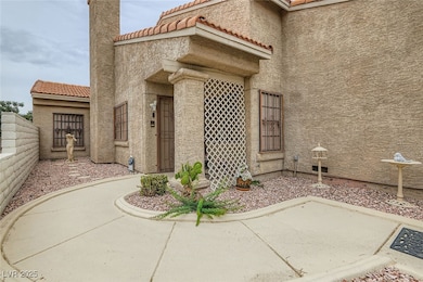Beautiful gated  private courtyard entrance