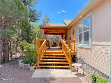 Beautiful front covered deck