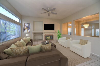 Virtual staging Family Room