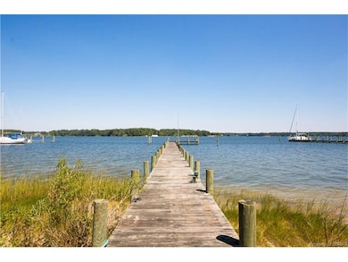 Deep Water Dock Along the Shores of the Corrotoman