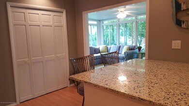 kitchen into den